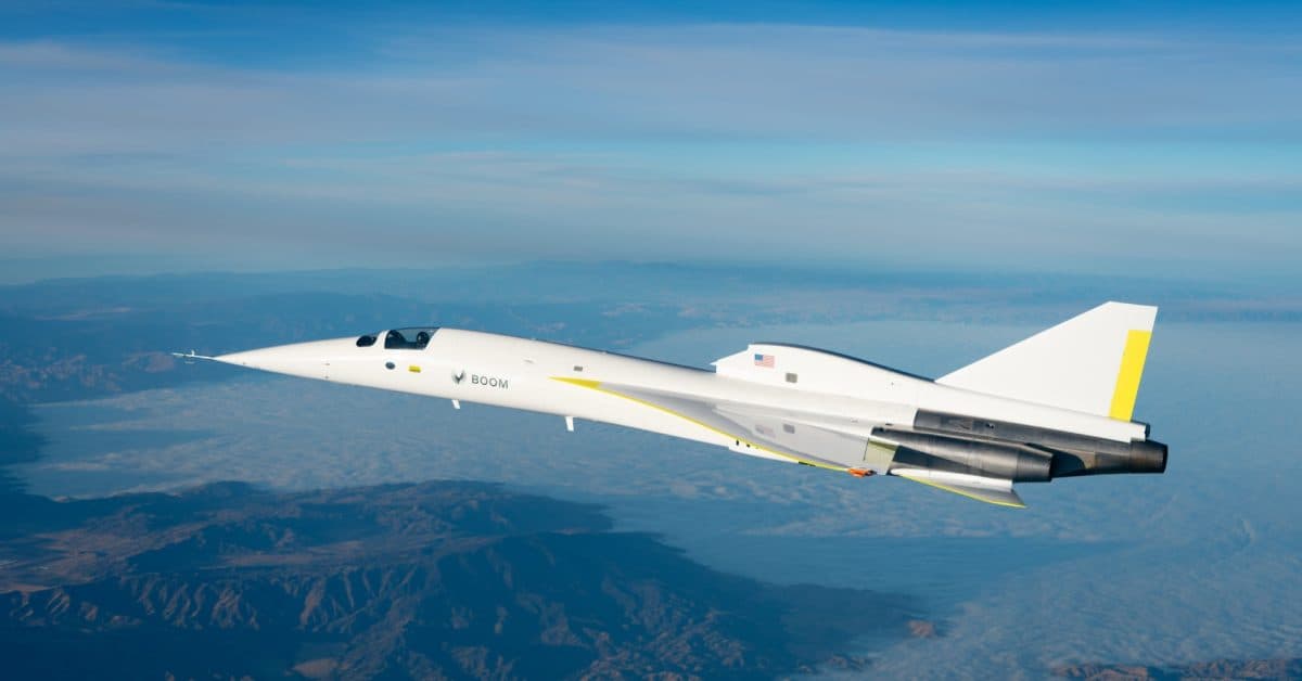 Découvrez le vol révolutionnaire du XB-1 de Boom : l’avion franchit le mur du son !