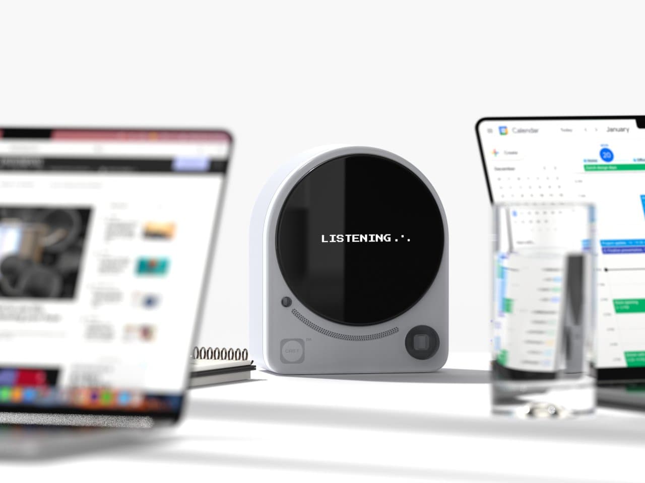 Découvrez Comment cet Horloge de Bureau Inspirée par Braun Transforme Vos Réunions en Résumés Précis!