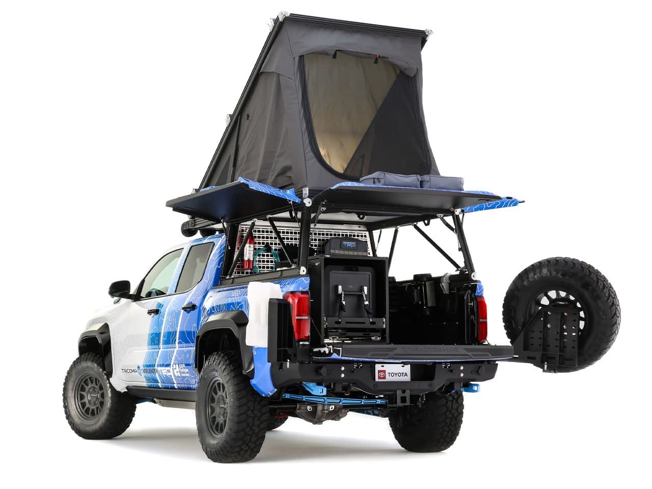 Découvrez comment le Toyota Tacoma H2-Overlander conquiert les routes avec son incroyable technologie à hydrogène qui produit sa propre eau !