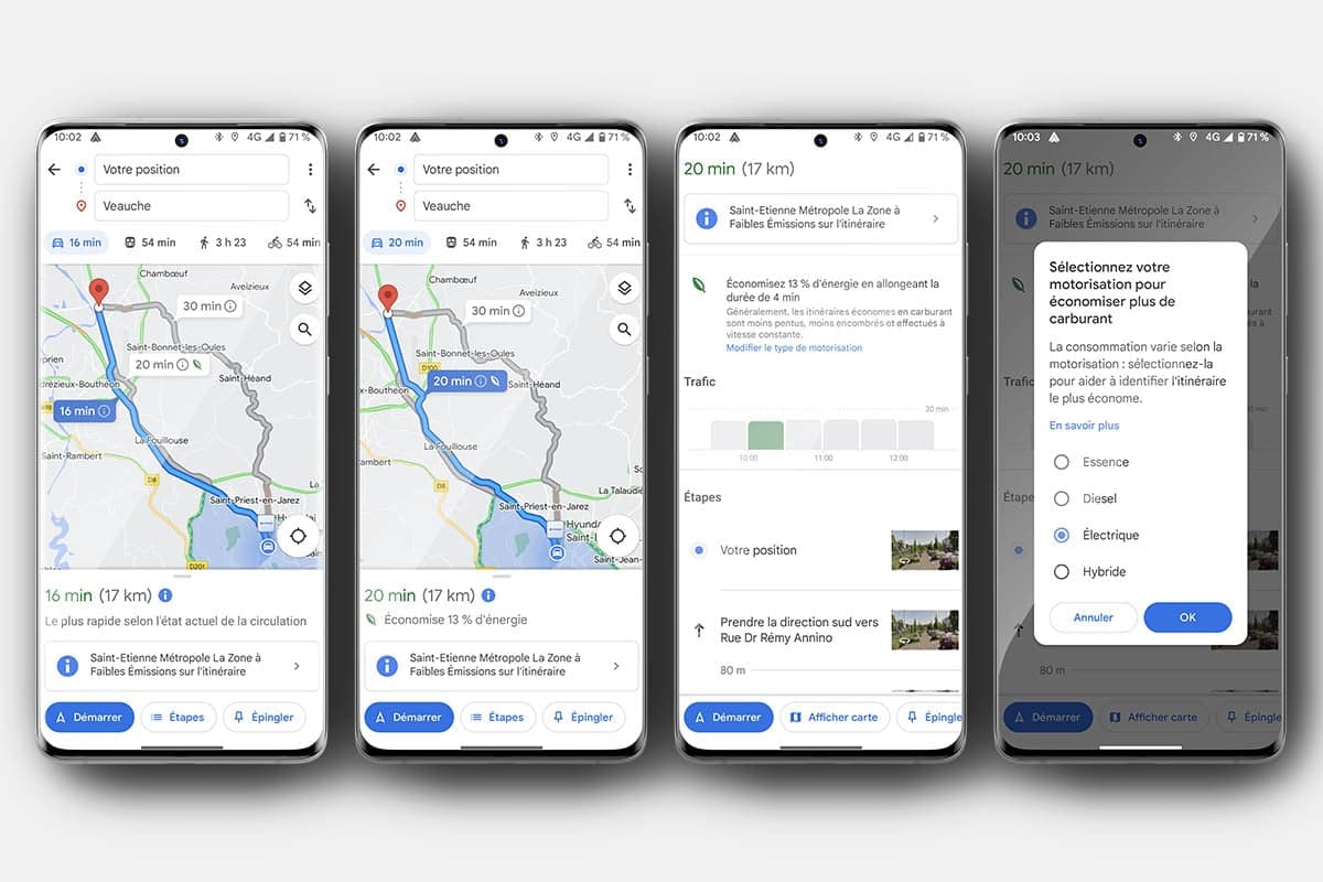 Découvrez les seuls smartphones compatibles avec le mode économie d’énergie de Google Maps
