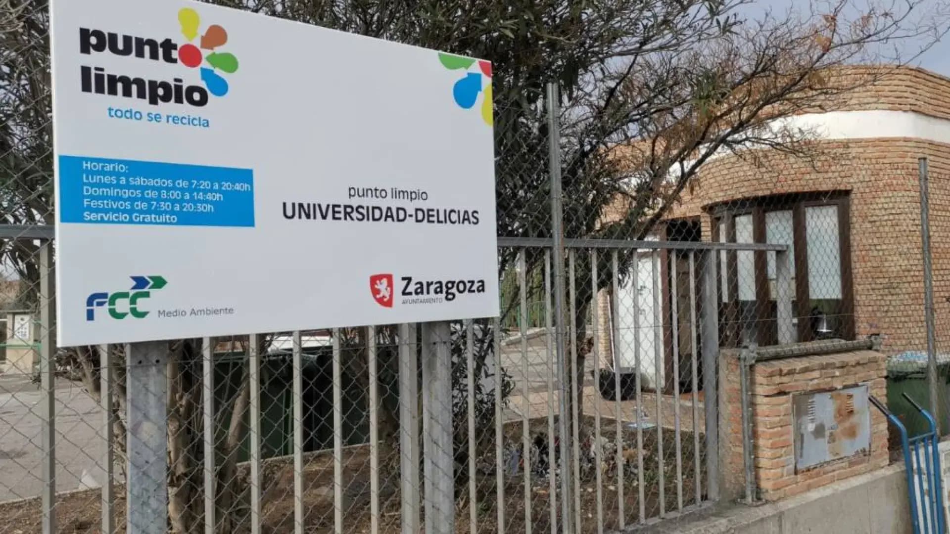 Nouveau point propre fixe au polygone Empresarium à Zaragoza : un espace essentiel pour le recyclage et la gestion des déchets