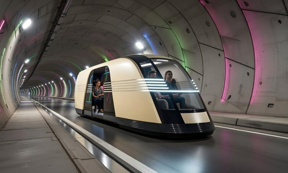Tesla Robovan : premières utilisations prometteuses annoncées par le président de Boring Company
