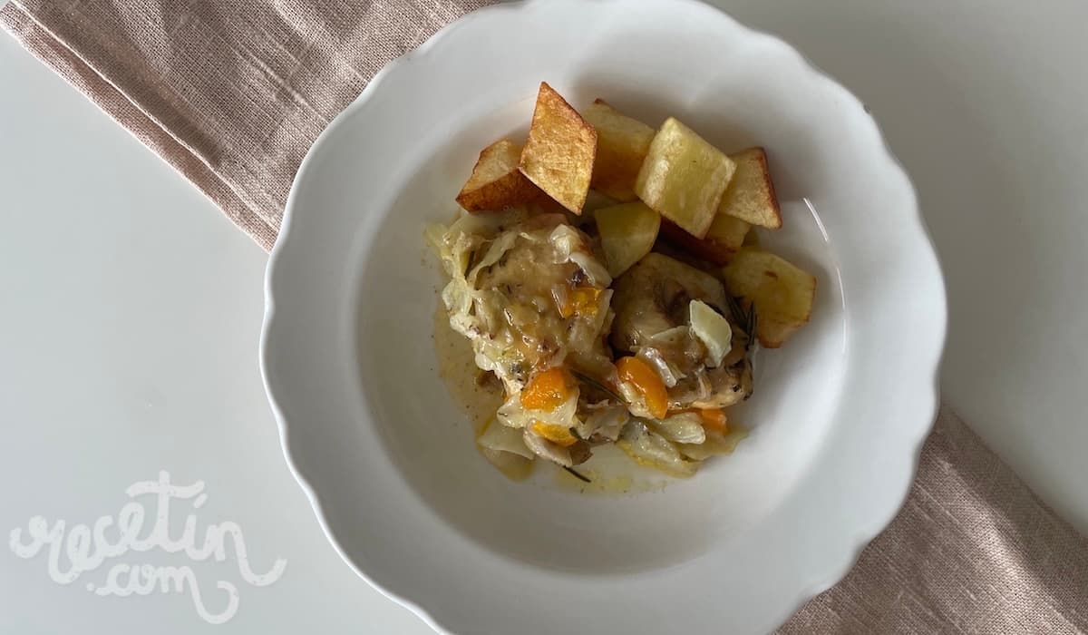 Pollo con repollo et patatas fritas : une recette savoureuse à tester absolument