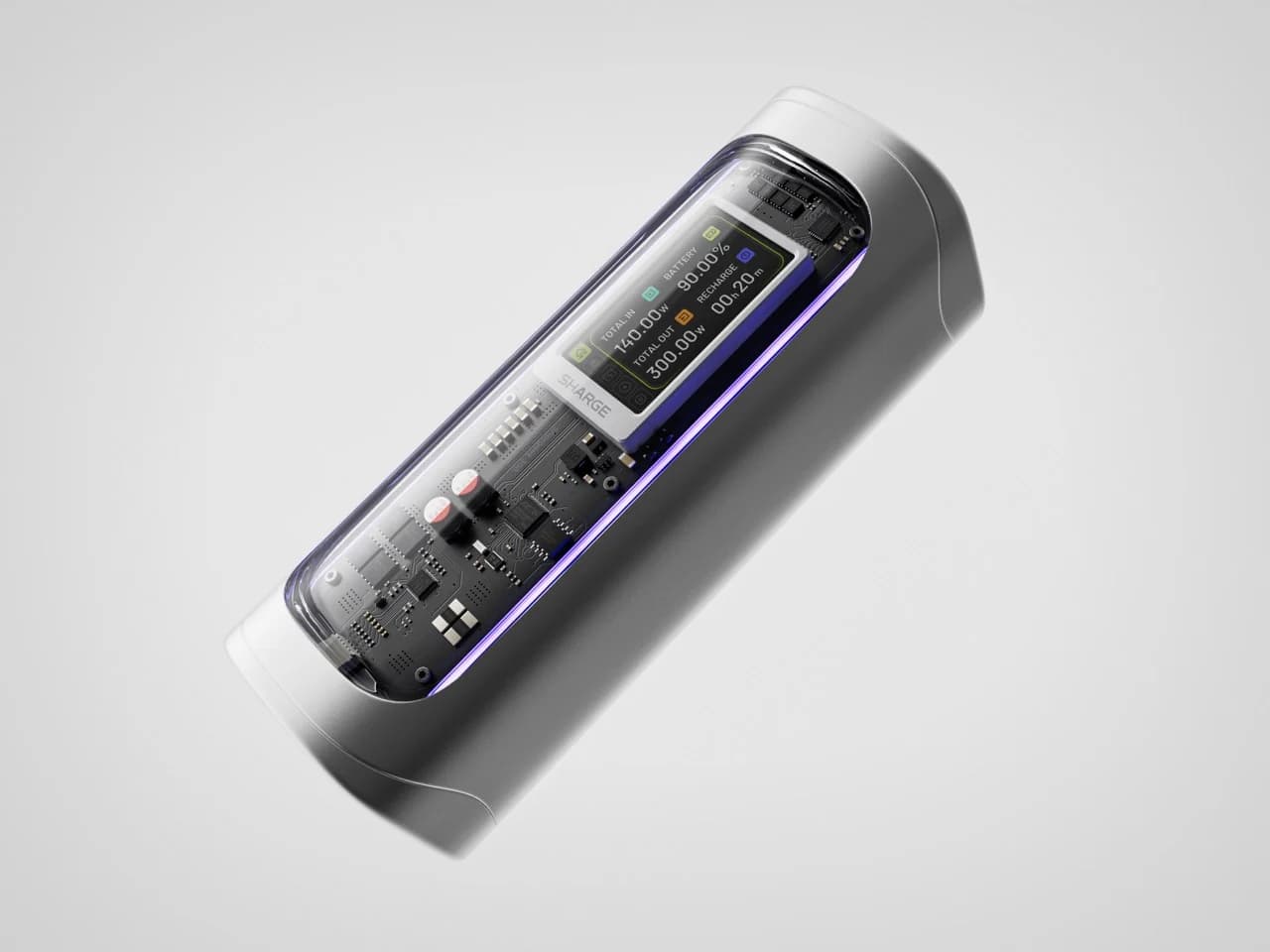 Boostez votre Geek Attitude : Découvrez le Power Bank Cyberpunk Shargeek 300 qui Charge Deux MacBook Pros en un Éclair !