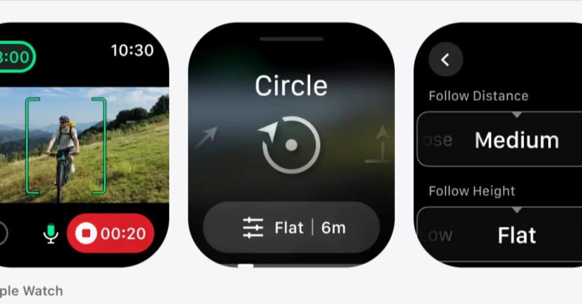 DJI : les drones que vous pouvez piloter avec votre Apple Watch pour une expérience connectée