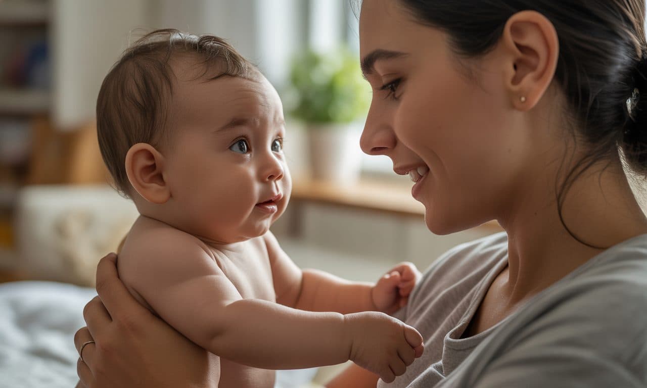 Pourquoi bébé me suit-il partout ? Découvrez la véritable explication