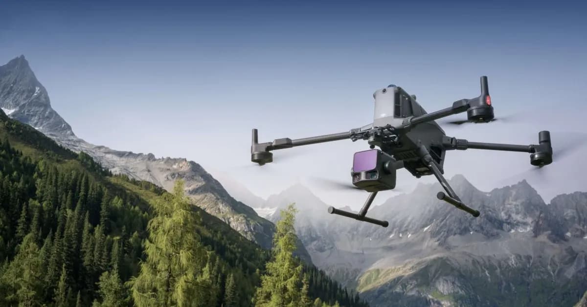 Nouvelle mise à jour du firmware DJI Matrice 400 : amélioration de la fiabilité LiDAR et des batteries