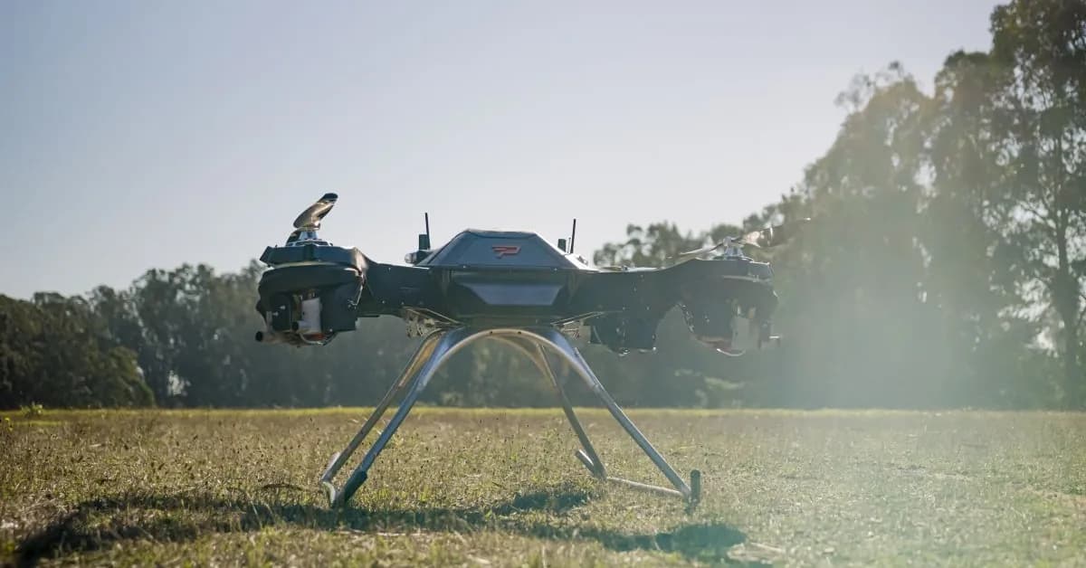 Firefly drone autorisé pour missions logistiques et de lutte contre les incendies aux États-Unis