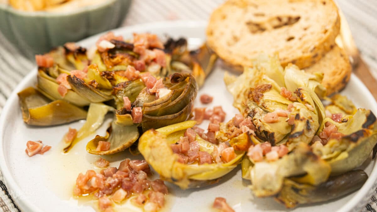 Flores d’alcachofa au jamón : une recette irrésistible à savourer