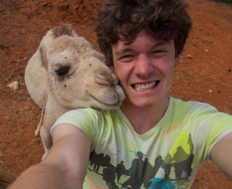 Dixon Down selfie Australie Plare