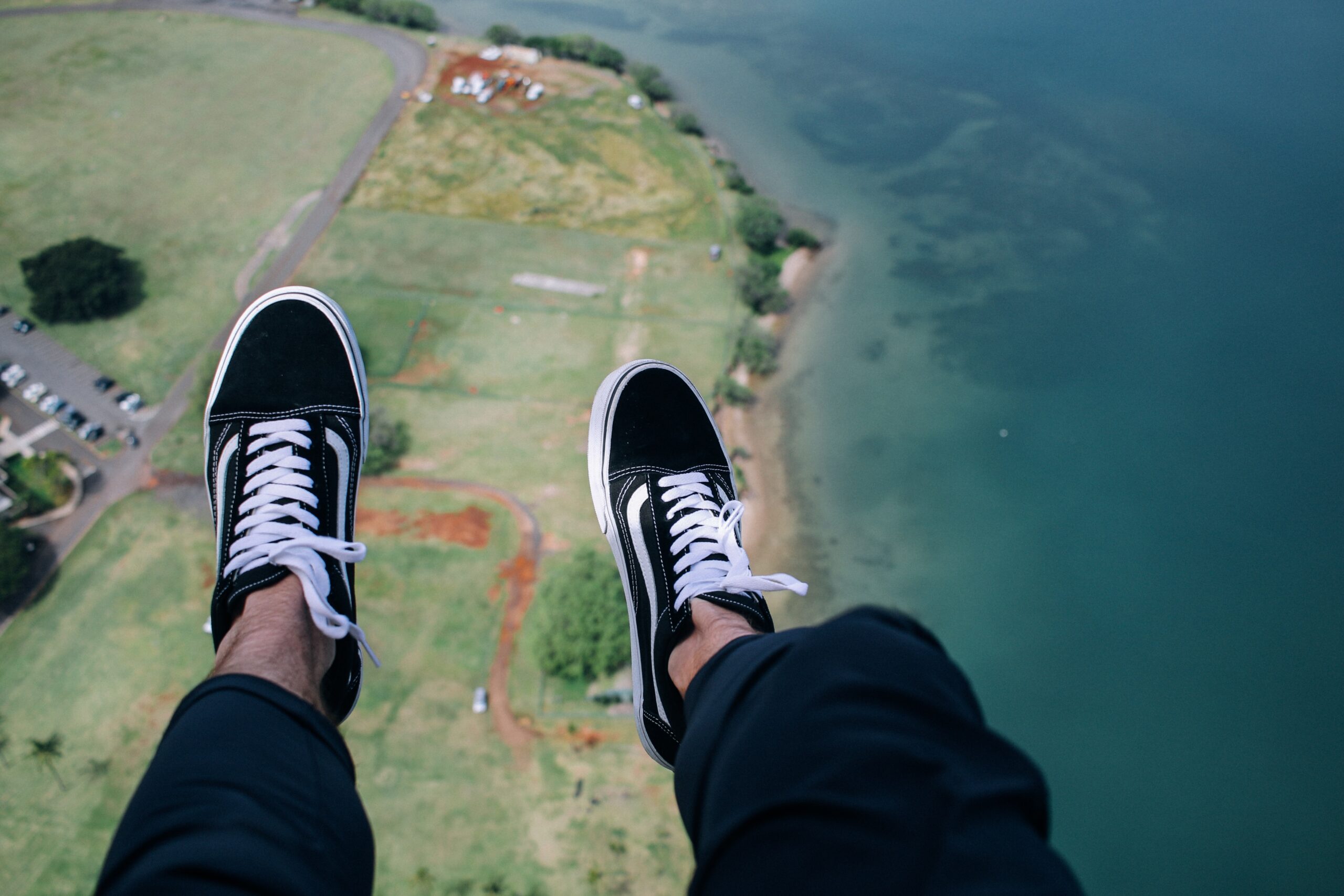 Selfie parachute pied - Plare