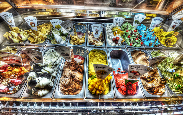 glace été