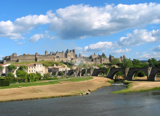 Tour de France des vacances - plare. Carcassonne