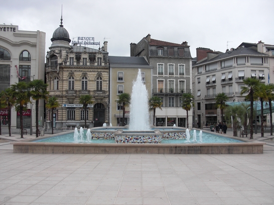 Tour de France des vacances - plare. Pau