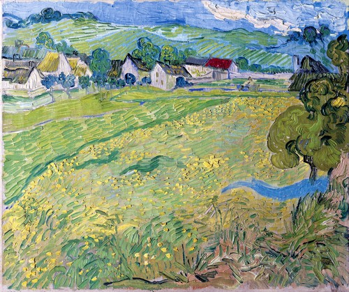 Les Vessenots à Auvers de Van Gogh. 