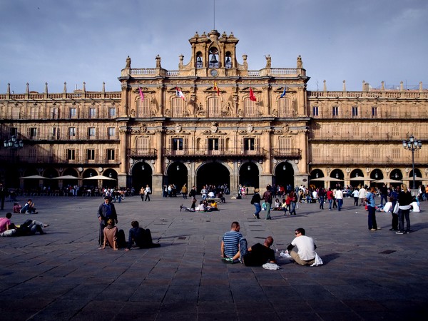 Salamanque, la ville dorée ! - plare. Plaza Mayor de Salamanque