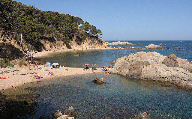 Les plus belles plages de la Catalogne - plare. Cala Estreta