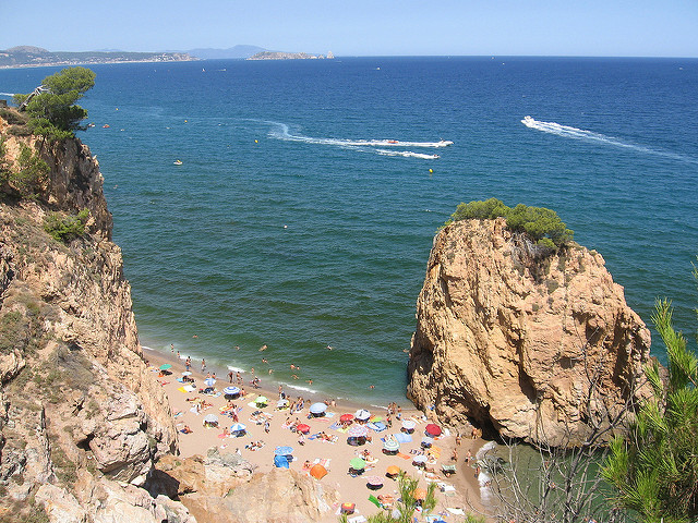 Les plus belles plages de la Catalogne - plare. Illa Roja