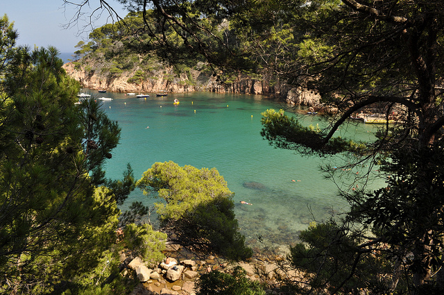 Les plus belles plages de la Catalogne - plare. Aiguablava