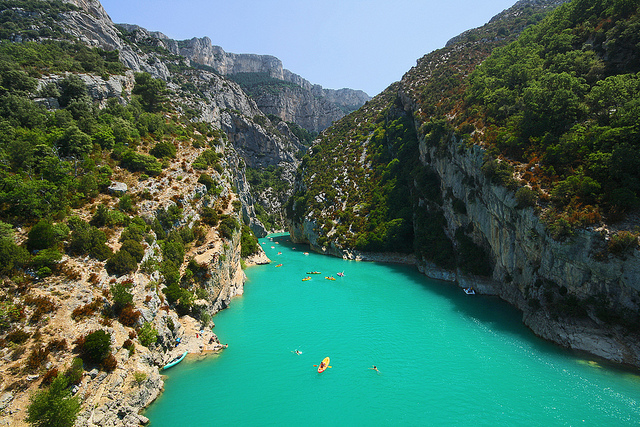 La sublime Côte d’Azur en Images (Partie II) - plare. Gorges du Verdon