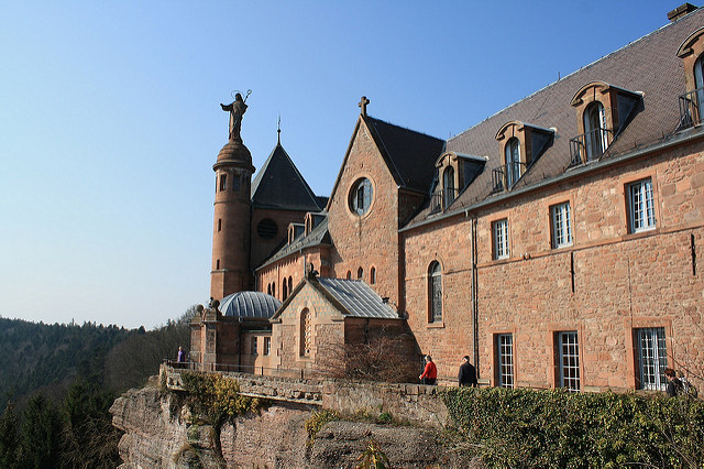 Les monuments incontournables à visiter en Alsace - plare. Mont Saint-Odile