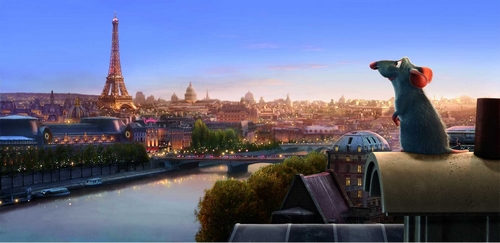 L’univers de Disney en France - plare. Ratatouille Paris