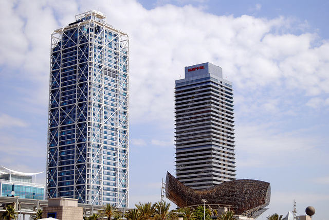 Top 10 des plus beaux gratte-ciels d'Espagne ! - plare. Hotel Arts