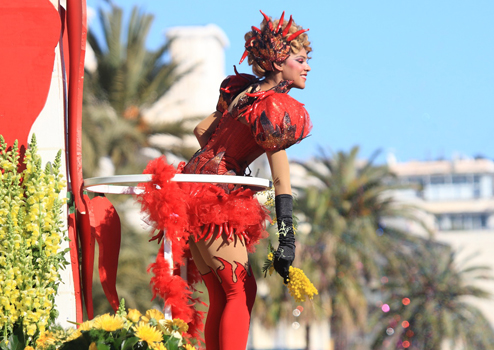 Le Carnaval de Nice 2015 : en avant la musique ! - plare. Bataille de fleurs 2