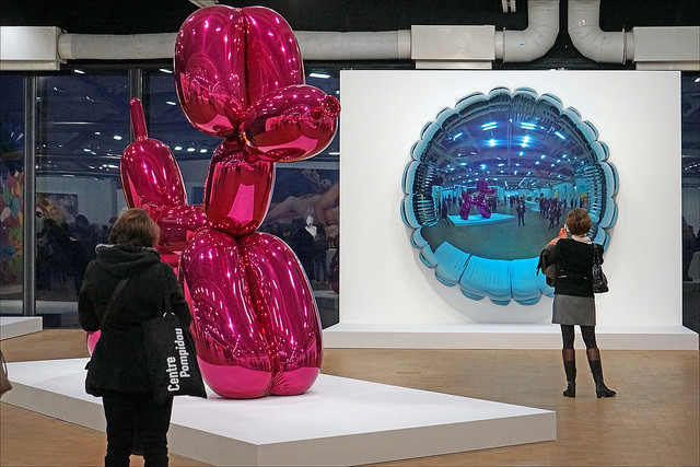 5 expos à faire à Paris ce mois-ci - plare. jeffkoonspompidou
