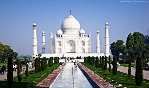 Le Taj Mahal, une des sept nouvelles merveilles du monde