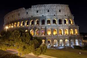 Le Colisée de Rome, une des sept nouvelles merveilles du monde