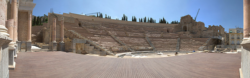 Nos coups de coeur à Murcie ! - plare. Amphithéâtre de la ville de Carthagène