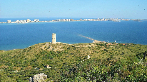 Nos coups de coeur à Murcie ! - plare. Le Mar Menor, vu depuis la Isla Mayor