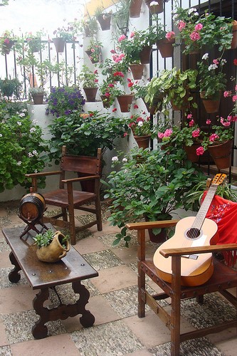 Le Festival des Patios à Cordoue - plare. Photo de blogefl