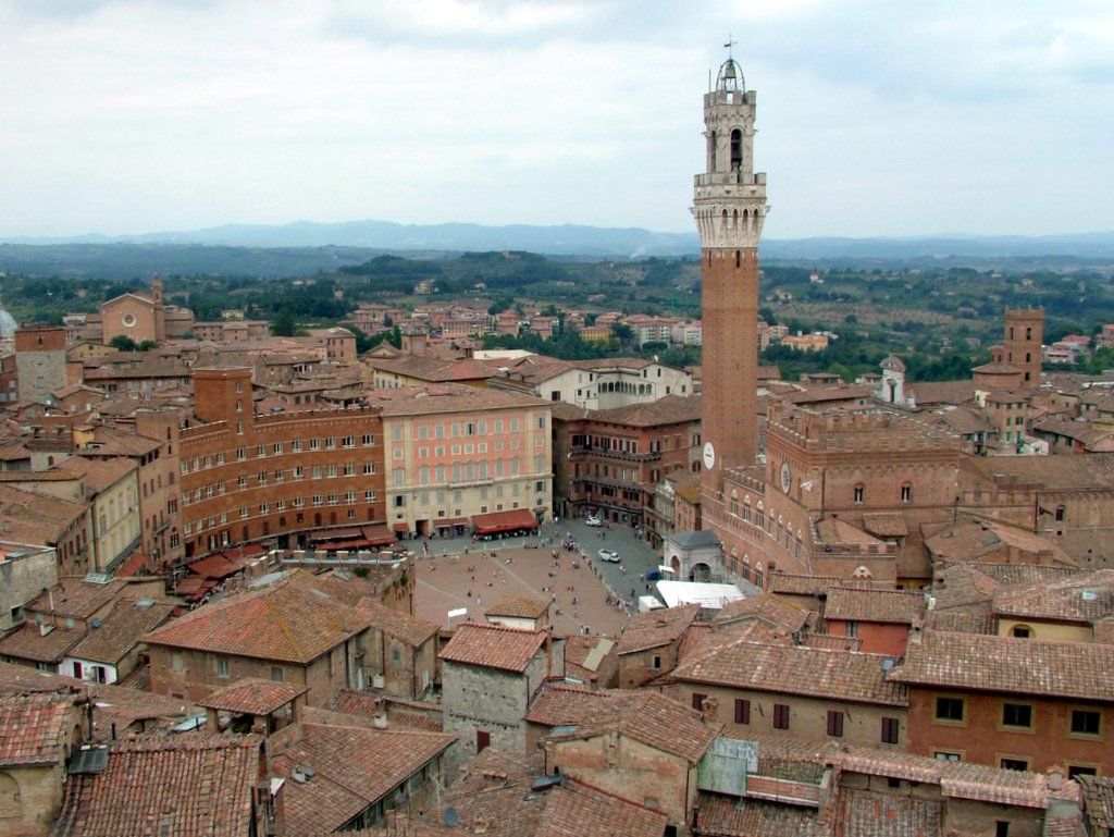 Vos vacances au soleil en Toscane - plare. Place del Campo