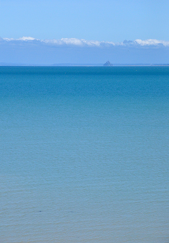 Pourquoi partir en vacances à Cancale ? - plare. Vue sur la Baie du Mont-Saint-Michel - Flickr- Pierre -M-