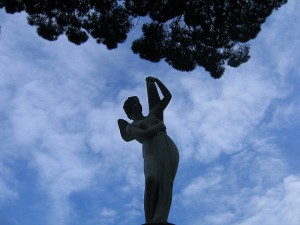 Rome sous une vision insolite - plare. rome cimetiere