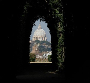 Rome sous une vision insolite - plare. rome serrure