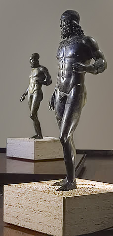 A la découverte de Calabre - plare. Reggio calabria museo nazionale bronzi di riace - La Calabre