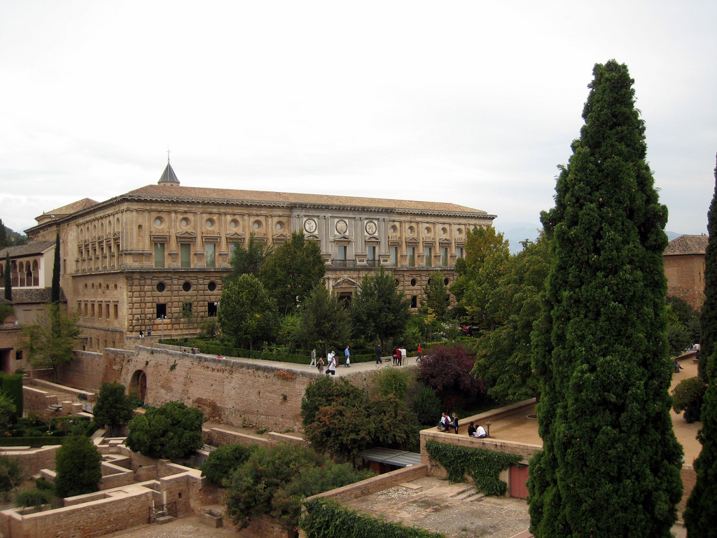 Grenade - Alhambra, Palais de Charles Quint