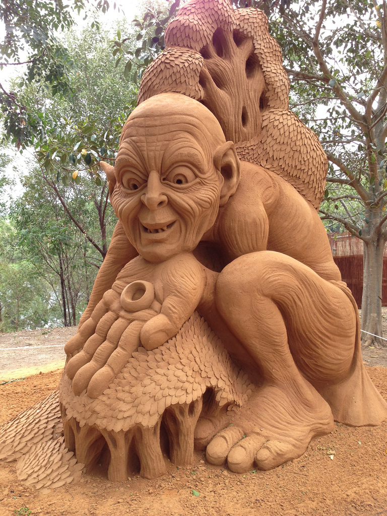 Top 10 des plus belles sculptures de sable - plare. crédit photo flickr - Dushan and Miae sculpture