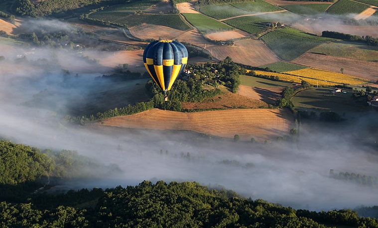 Cordes-sur-ciel, montez au septième ciel ! - plare. montgolfière