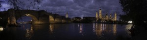 A la découverte de Saragosse - plare. Saragosse puente pilar