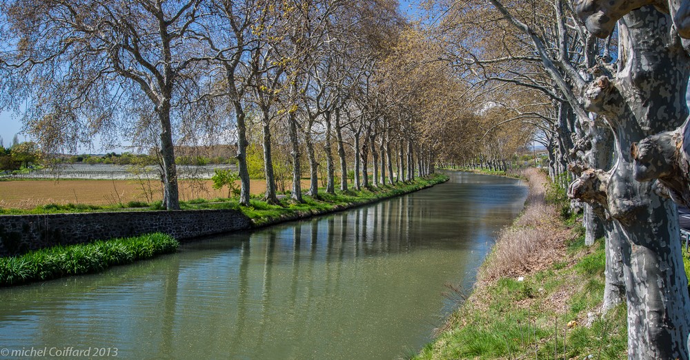 Top 10 des endroits à visiter en Languedoc-Roussillon - plare. cf - michel coiffard - canal du midi