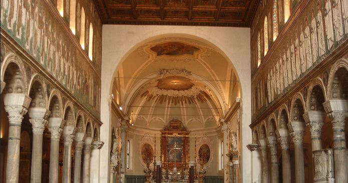 Vous aimez la mosaïque ? Vous allez adorer Ravenne ! - plare. interieur de san apollinaire le neuf - Matthew black