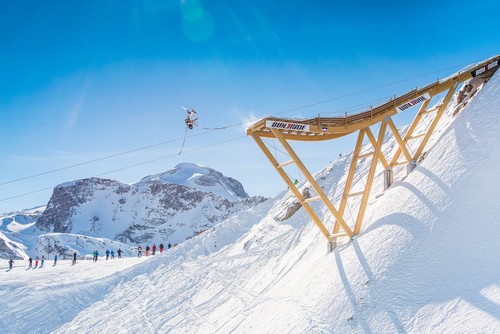 Neige en famille : en piste pour l’insolite ! - plare. BunJRide-Tignes©andyparant.com2015