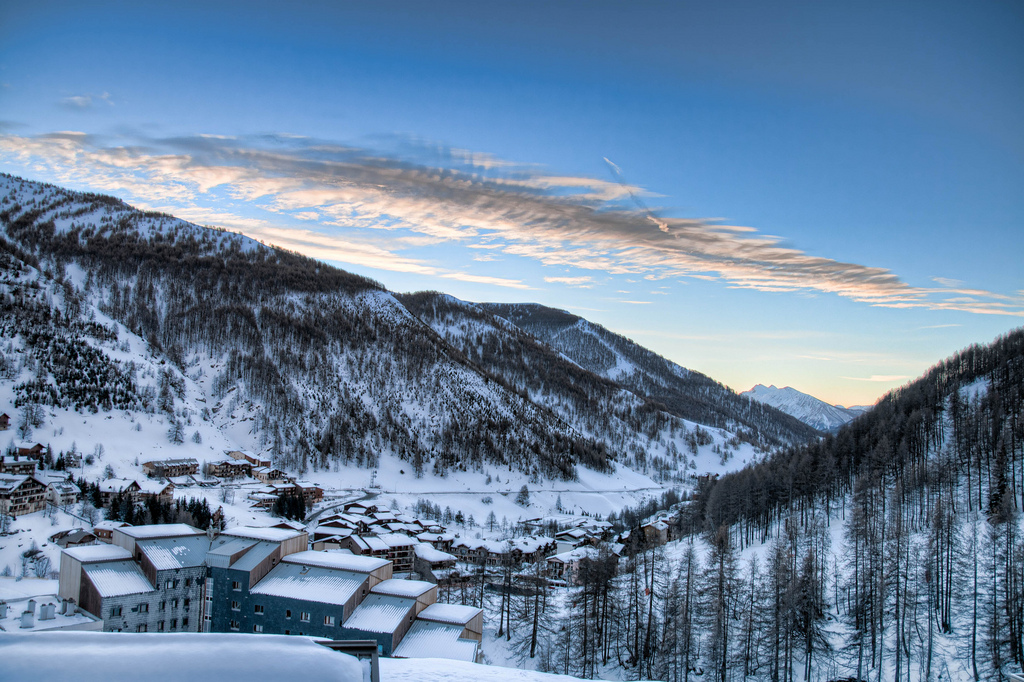 station de ski des alpes du sud Val d'allos les foux