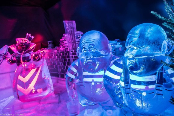 Incroyable mais vrai… les personnages de Disney ont passé leur hiver à Metz ! - plare. Personnages Disney Metz