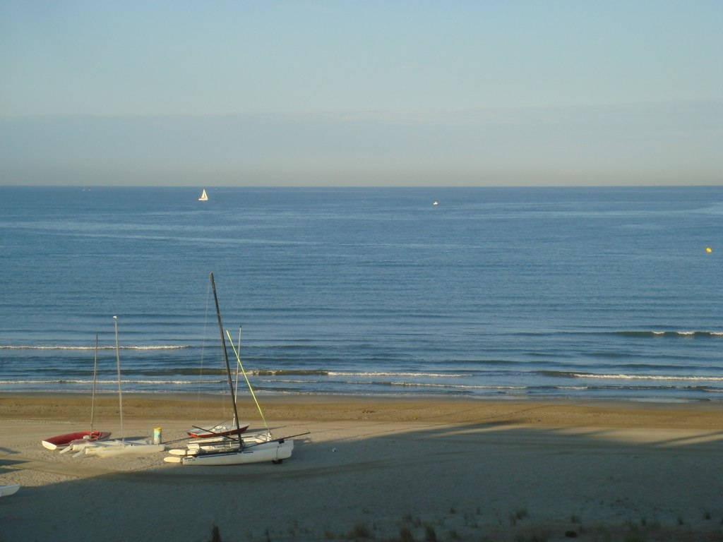 Le Grau du Roi : entre farniente et activités nautiques - plare. Plage Grau du roi - Camargue - Languedoc roussillon