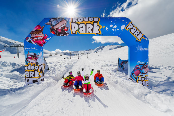 Snowpark - Crédit photo @Les Arcs - Site Officiel
